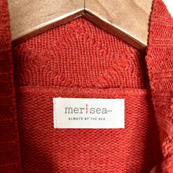 Mersea Orange Slit Side Sweater - Picture 3 of 5